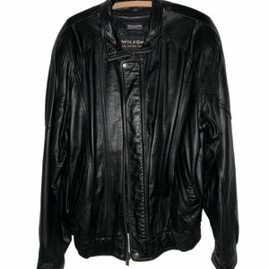 Wilson Thinsulate Thermal Insulated Leather Jacket